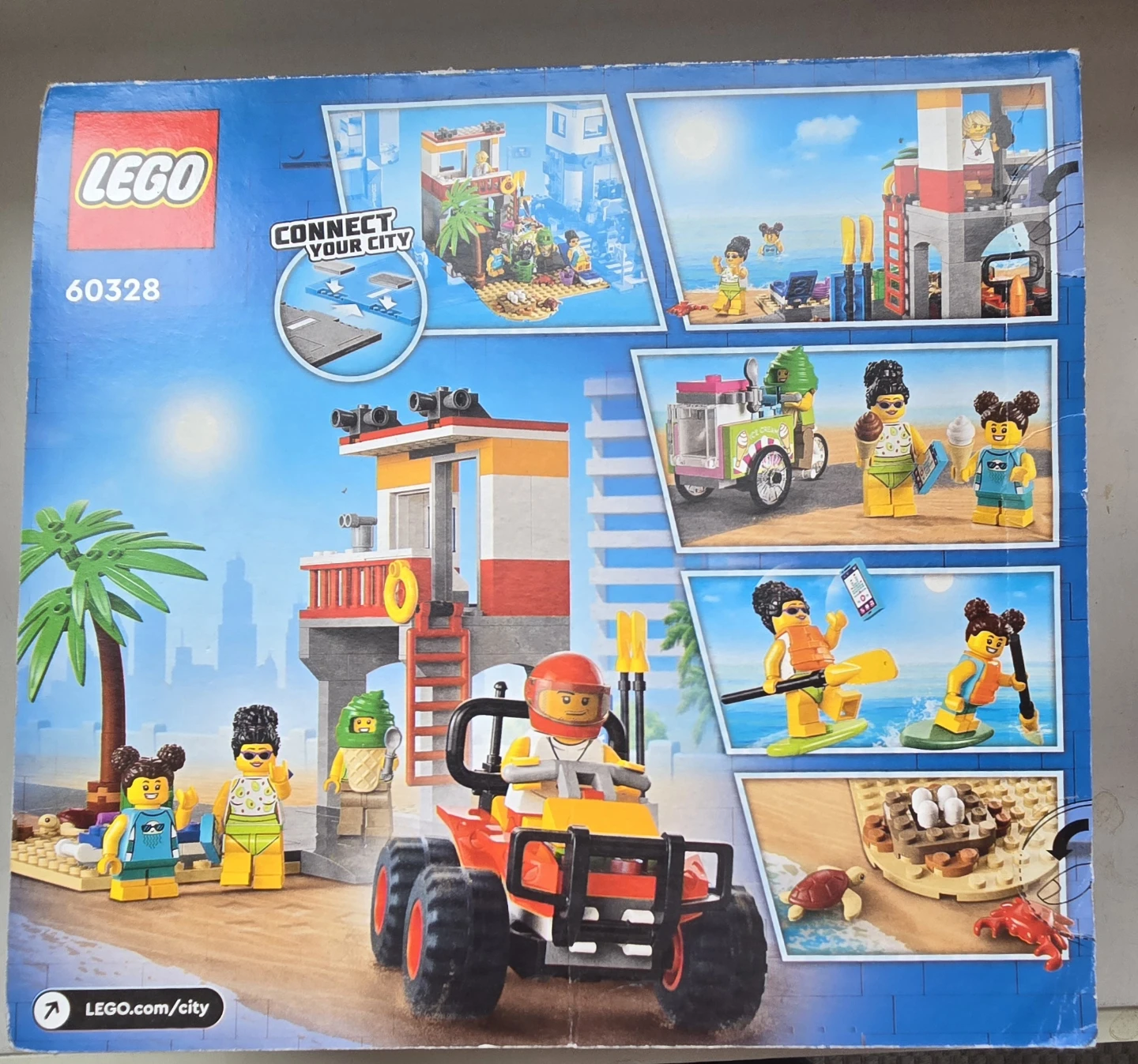 LEGO City Beach Rescue Center Playset 60328