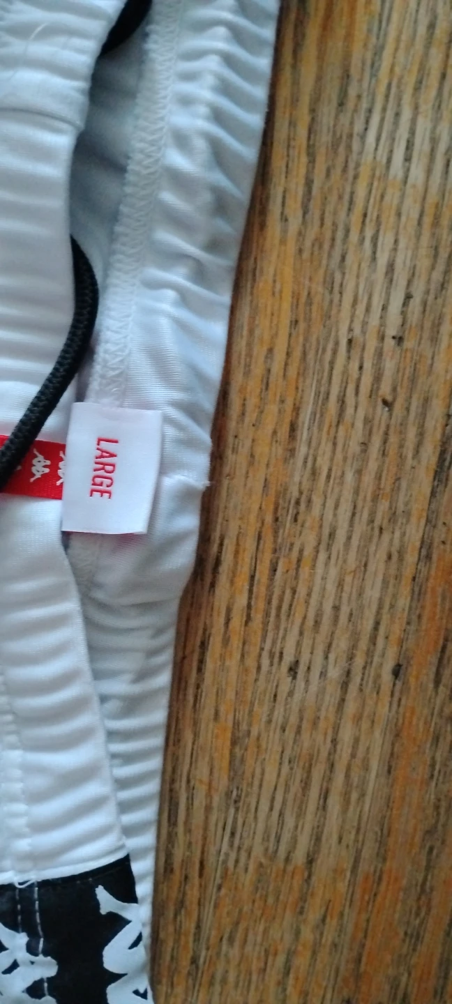 Kappa White Track Pants - Size Large - photo 3