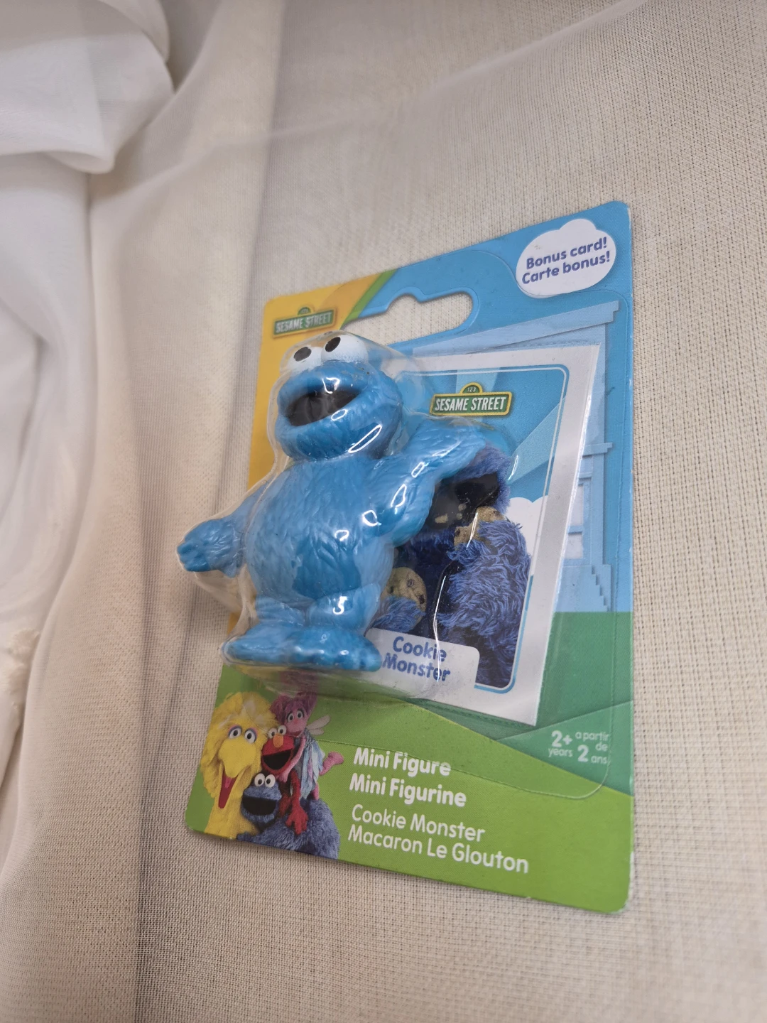 Sesame Street Cookie Mobster Cake Topper Figurine - photo 5