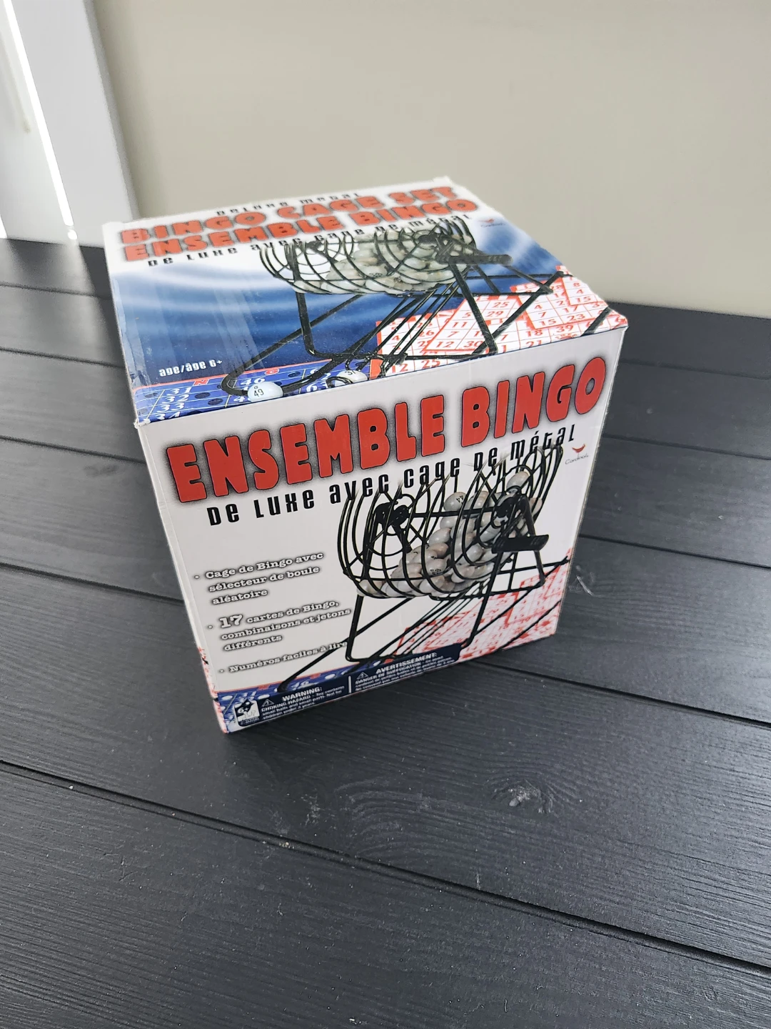 Bingo Set with Balls and Cards