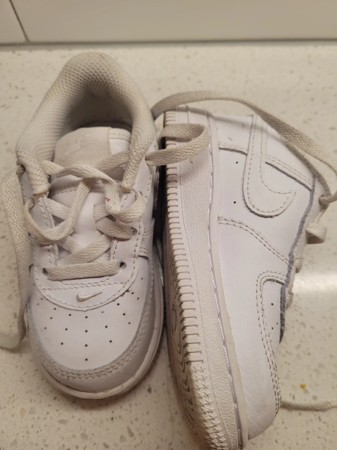 Nike Air Force 1 Toddler Shoes White - photo 2