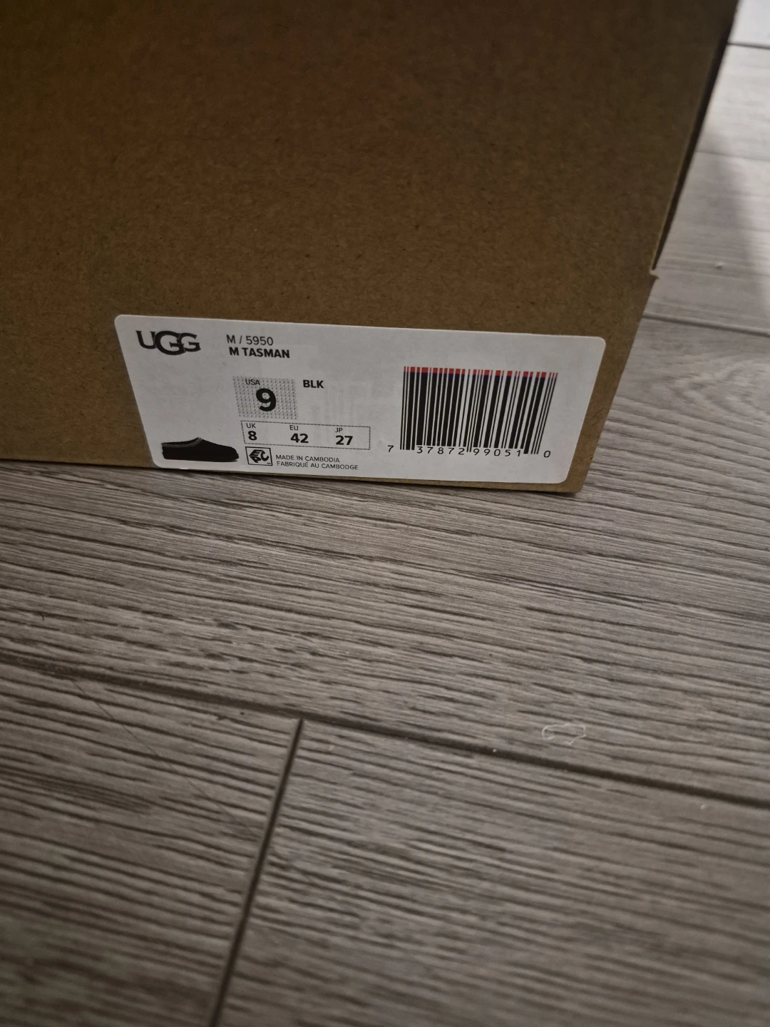 UGG M Tasman Mules - Black, Size 9 - photo 3