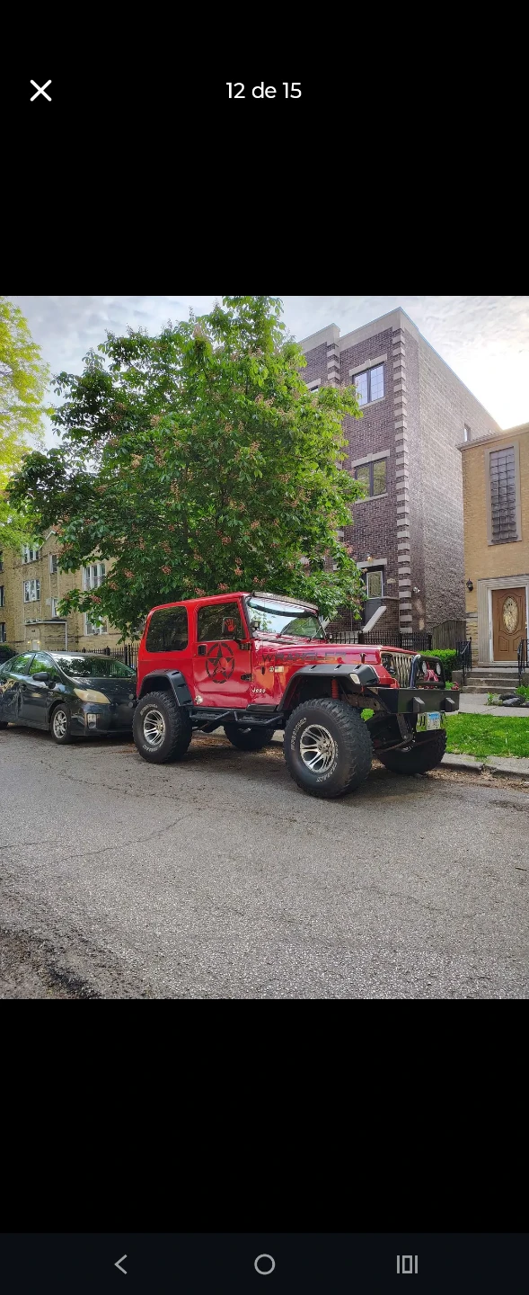 Red Jeep Wrangler "Rio Grande" Lifted 4x4 - photo 2