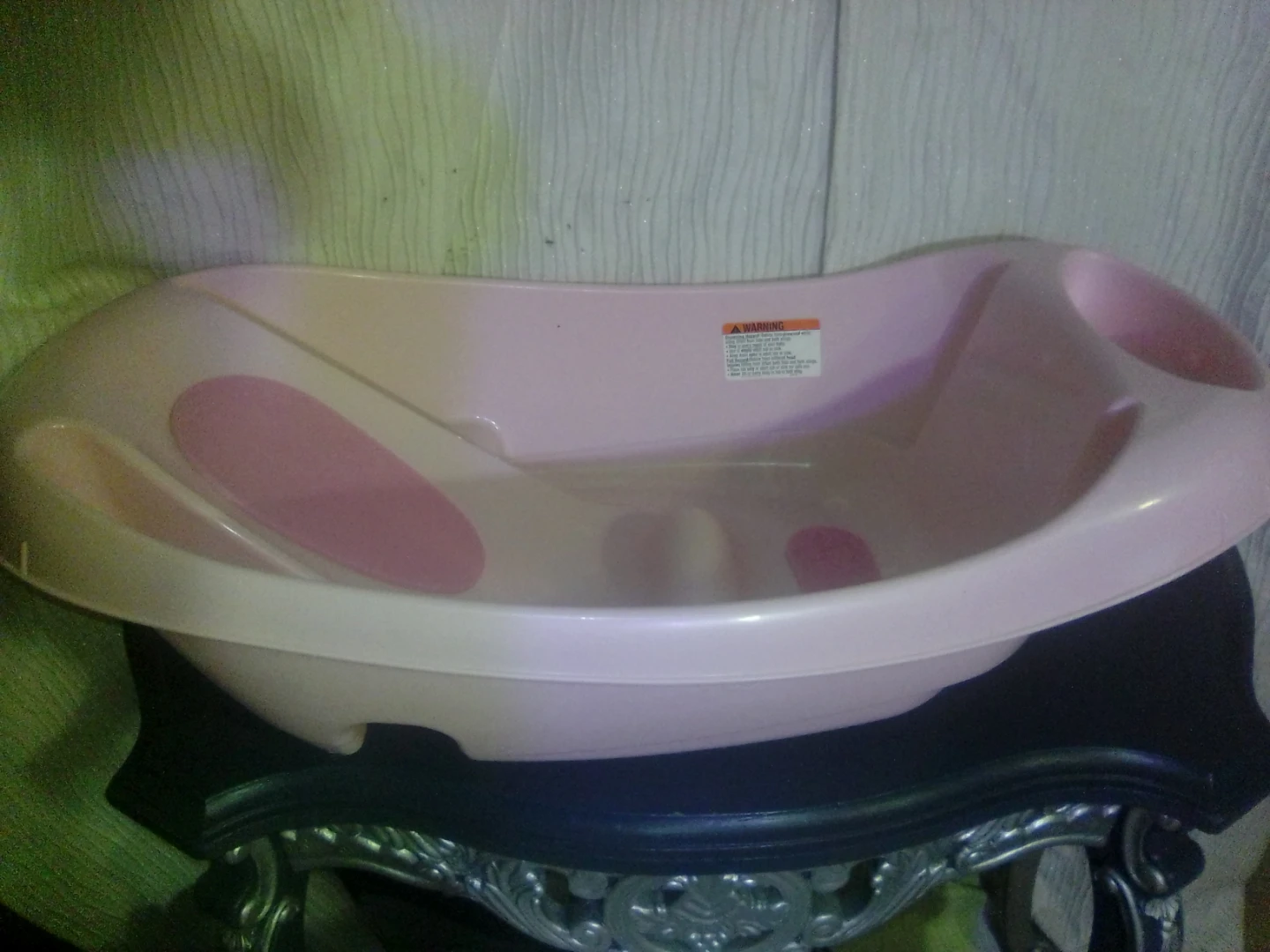 Pink Baby Bathtub