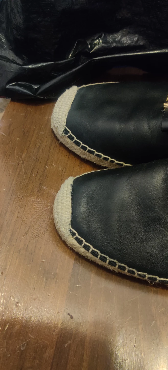 Michael Kors Black Leather Espadrille Flats - photo 3