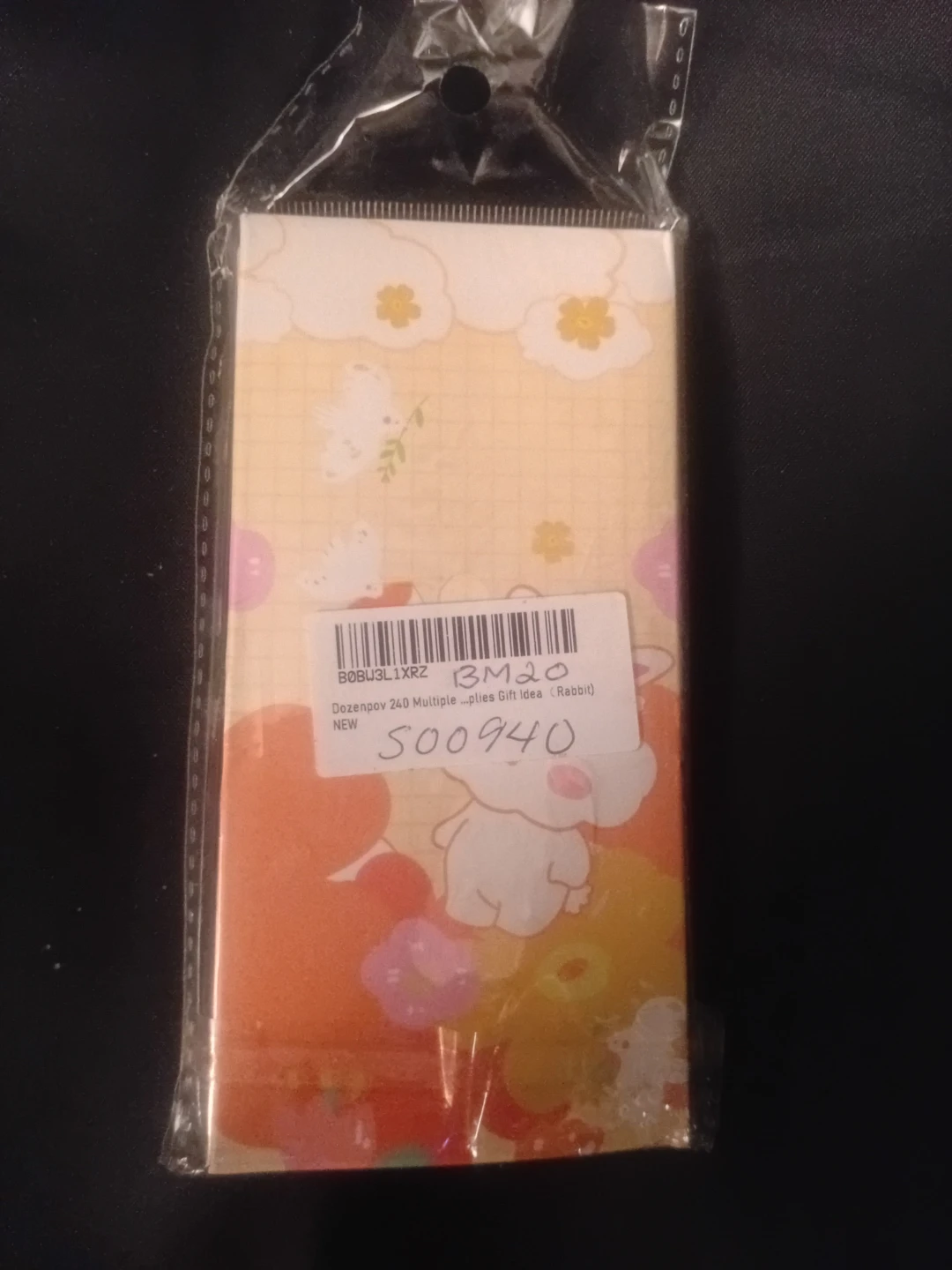 NEW!   Cute Bunny Sticky Notes Set - photo 3