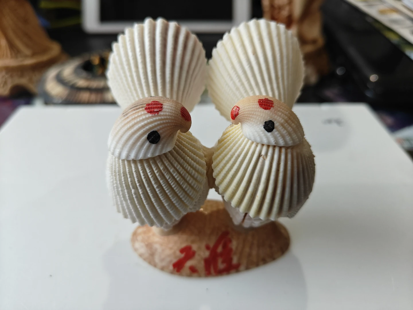 Seashell Bird Figurine