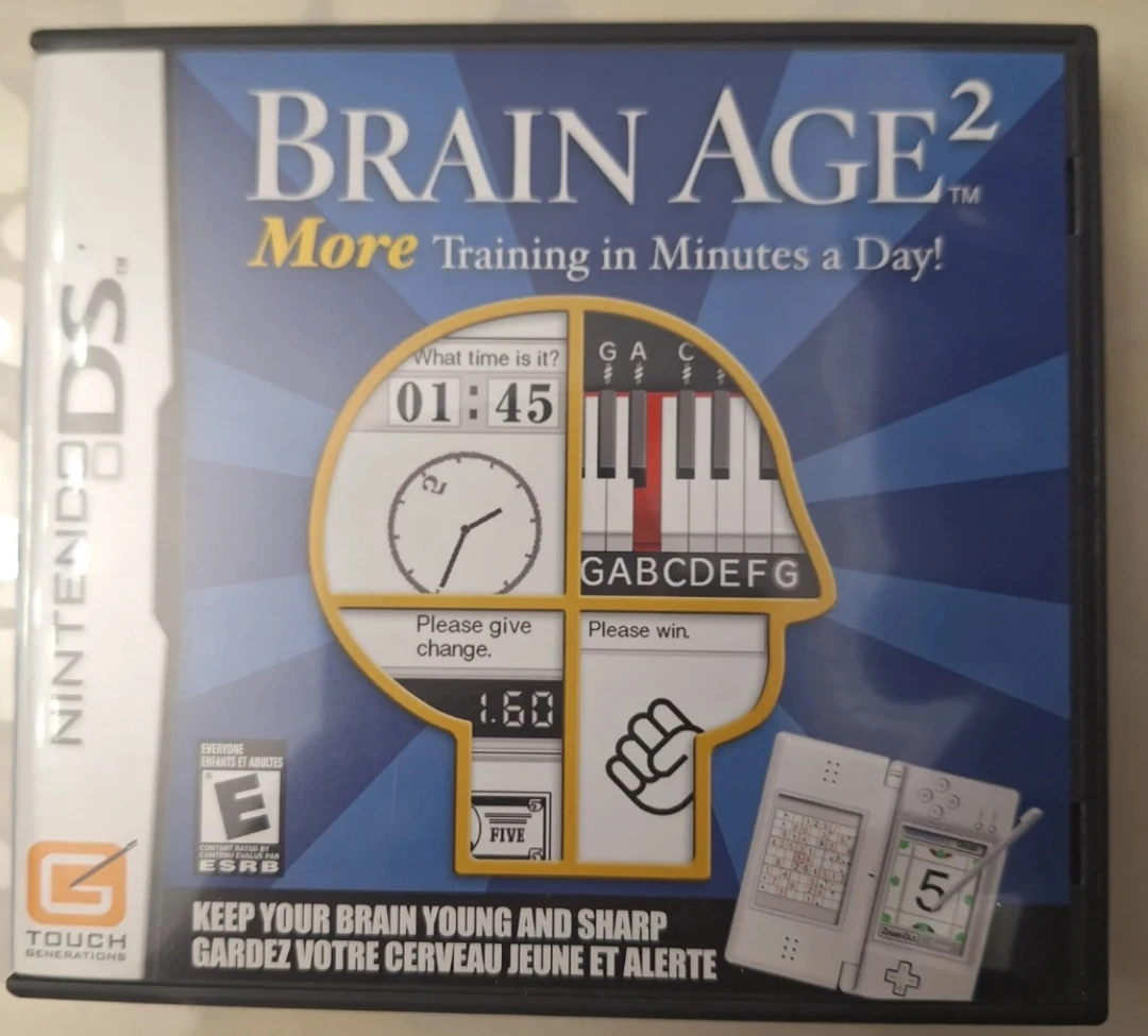 Nintendo DS Brain Age 2 Game