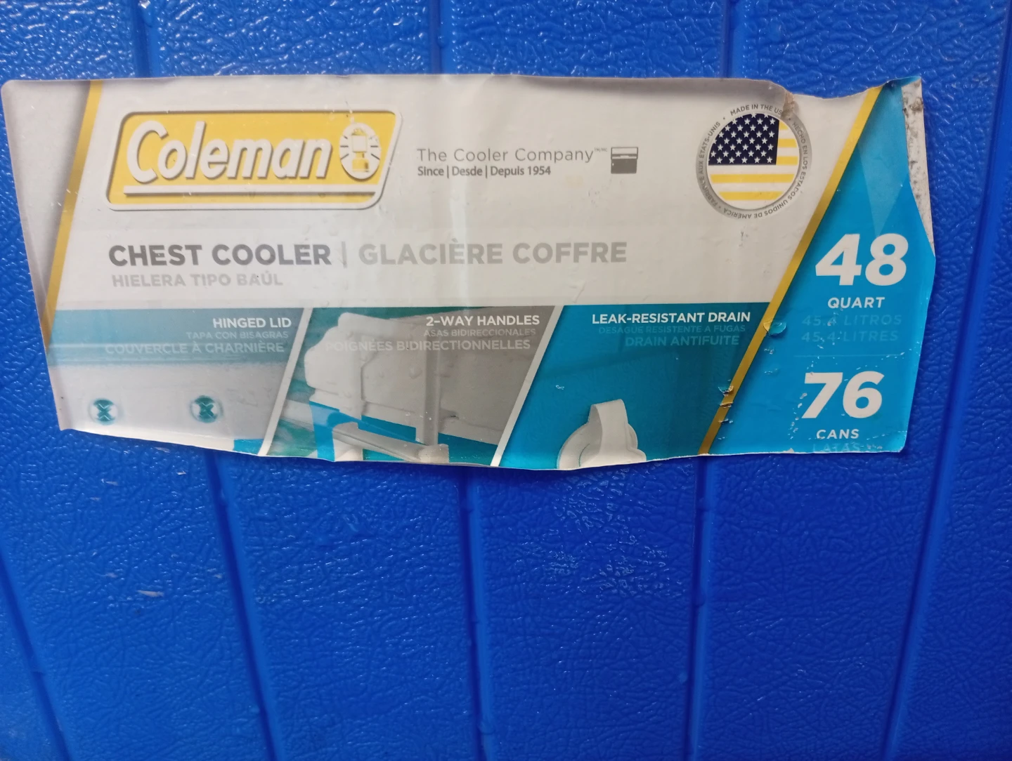 Coleman 48 Quart Chest Cooler - photo 3