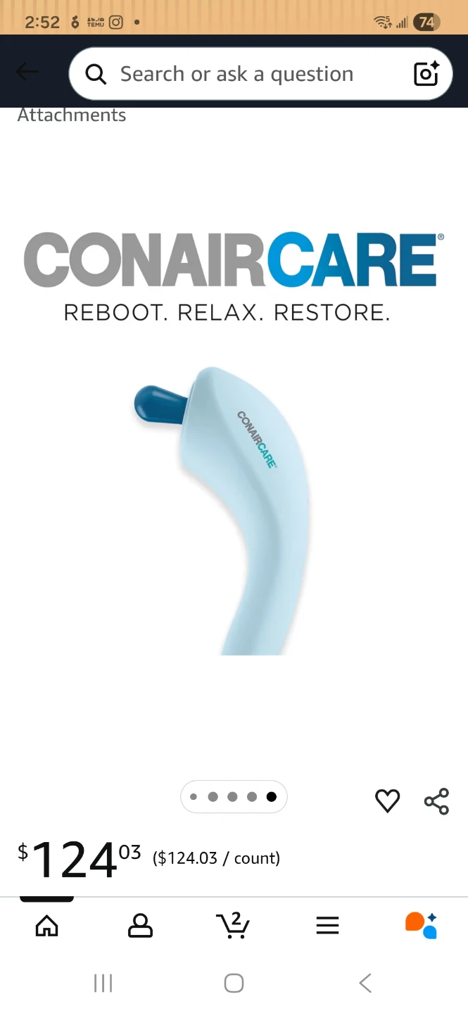 ConairCare Face & Body Soft Tissue Vibration Massager - photo 5