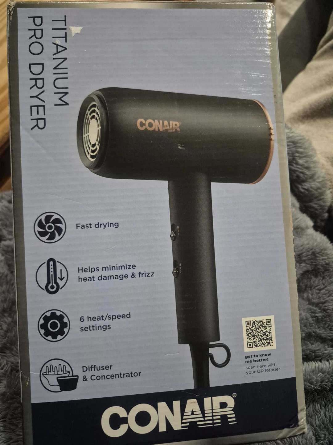 Conair Titanium Pro Hair Dryer