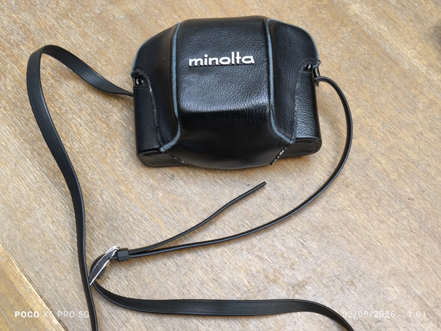 Minolta Hi-Matic 7SII Silver 35mm Film Camera with Case - photo 5