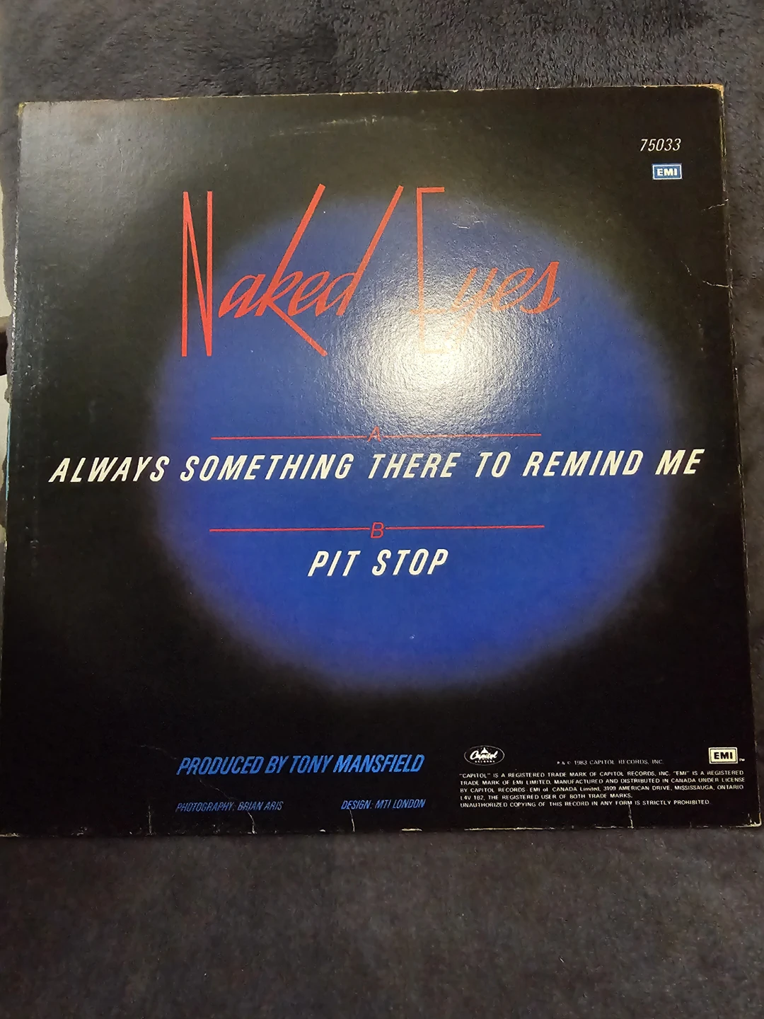 Naked Eyes Always Something There To Remind Me Vinyl - photo 2