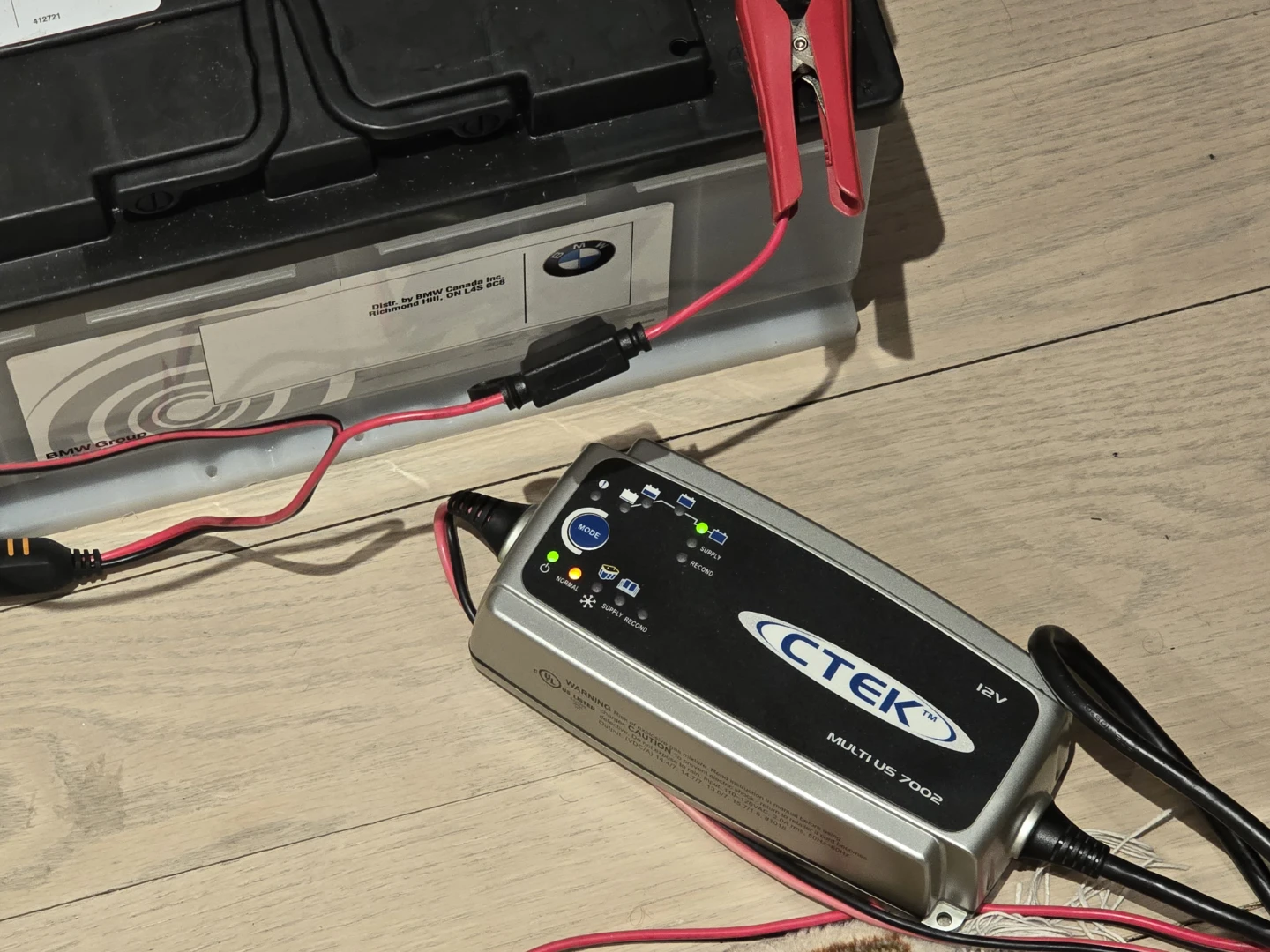Bmw E90 e92 e93 OEM Battery 90 ah 720 cca size h8 - photo 5