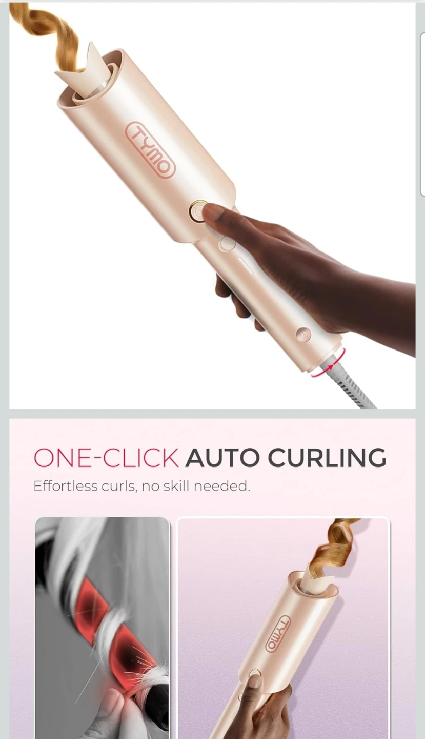 TYMO Auto Hair Curler - photo 5