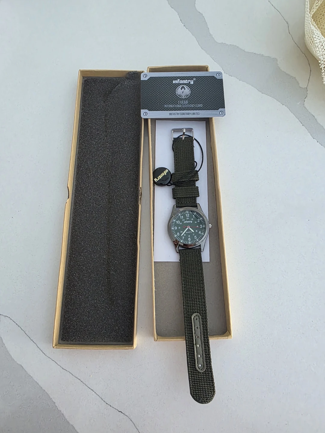 Infantry Men's Analog Watch - Green - photo 3