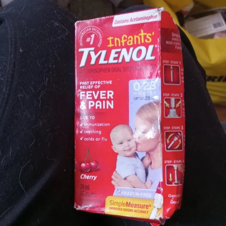 Infants' Tylenol Fever & Pain Oral Suspension - Cherry 24ml