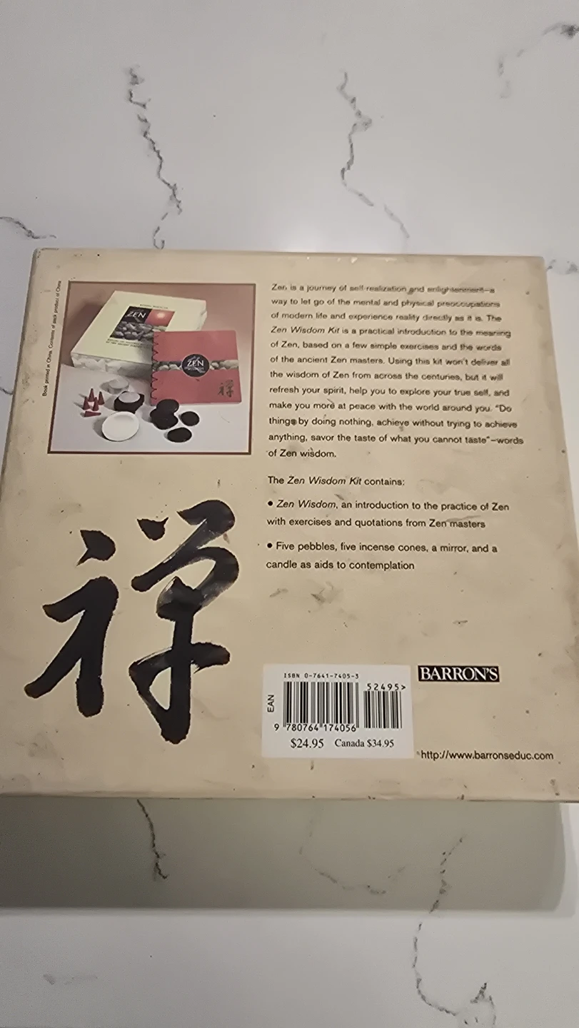 Zen Wisdom Book and Meditation Kit - photo 4