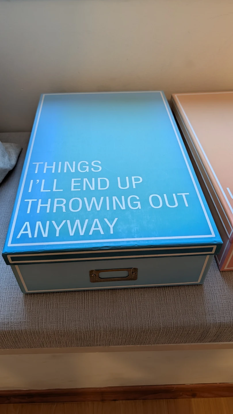 Set of 3 Decorative Storage Boxes - photo 2