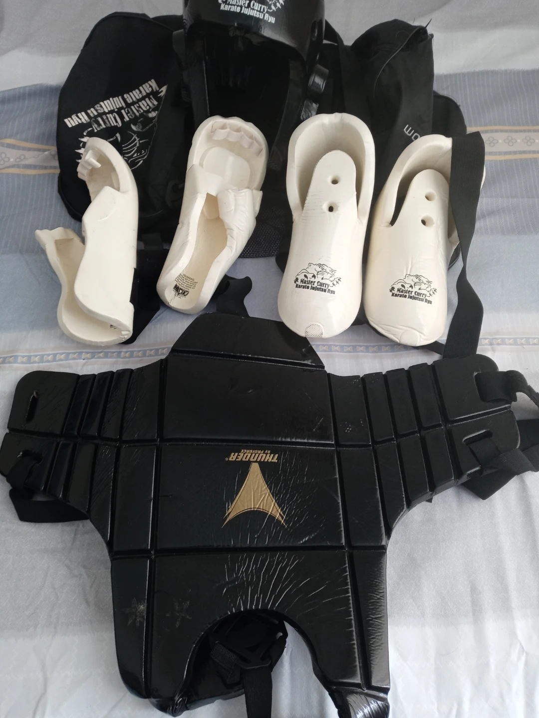Karate Set - Headgear, Chest Protector, Mitts, Foot