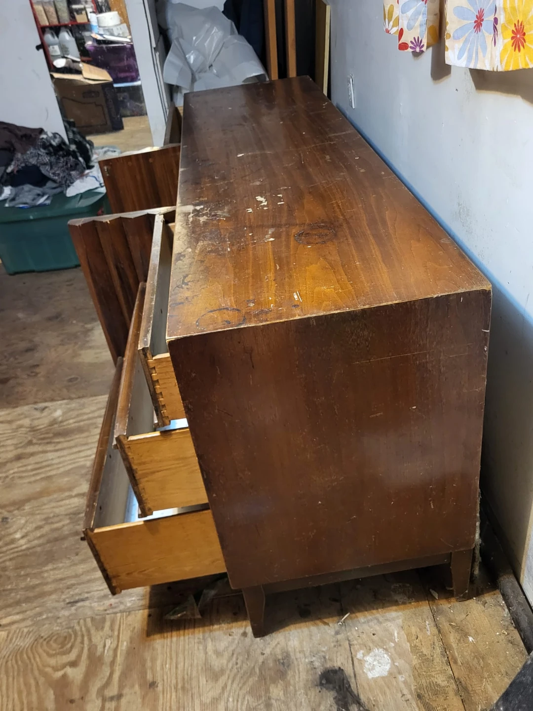 Wooden Dresser with 9 Drawers - photo 5