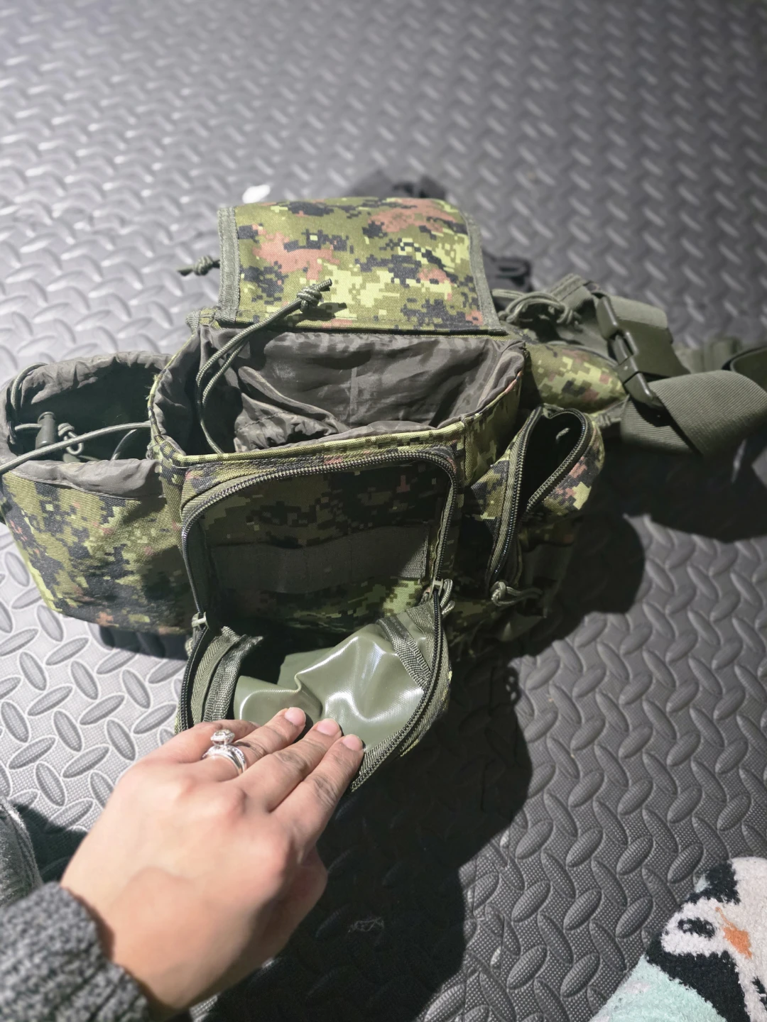 🏆 Camouflage tactical waist pack air soft - photo 2