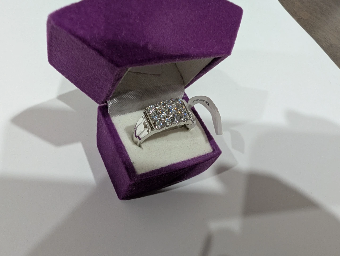 Brand New Sterling Silver Cubic Zirconia Ring For Sale - photo 2