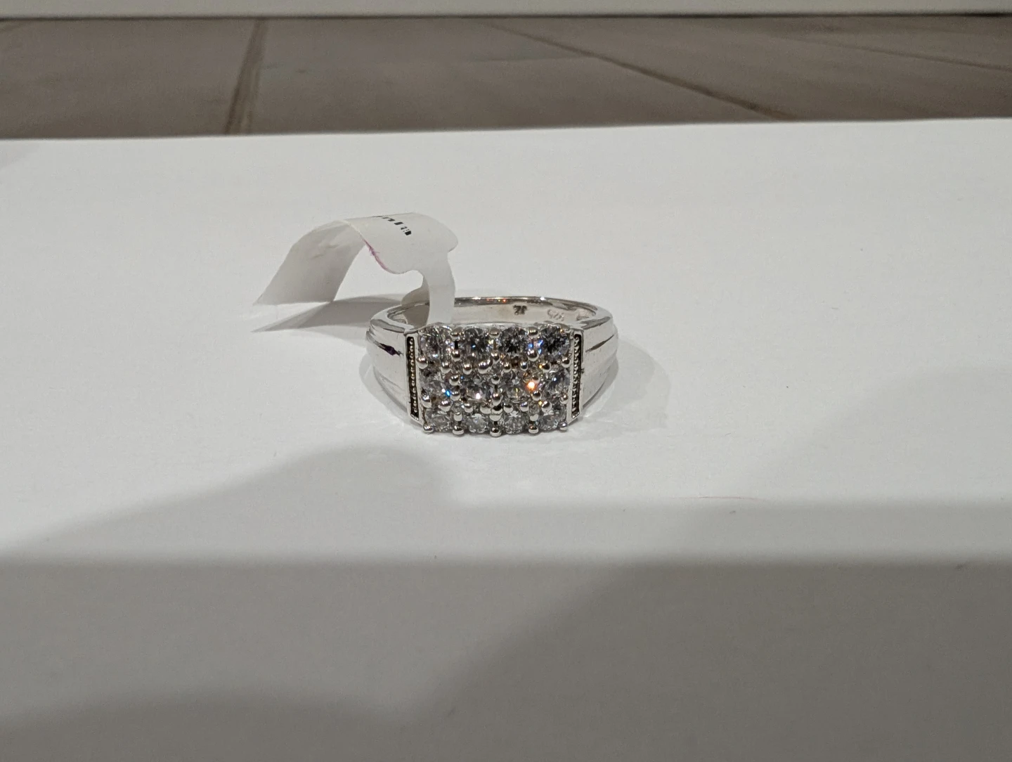 Brand New Sterling Silver Cubic Zirconia Ring For Sale - photo 3