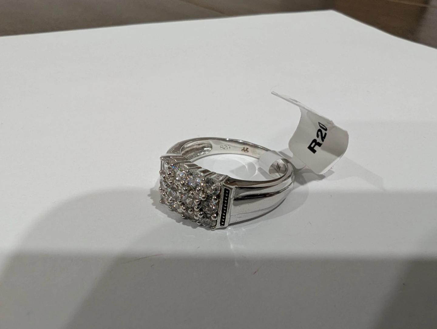 Brand New Sterling Silver Cubic Zirconia Ring For Sale - photo 5
