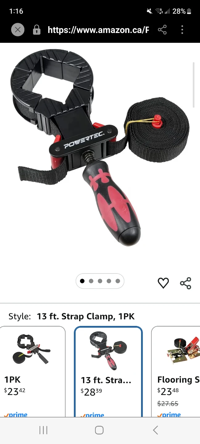 POWERTEC 13 ft. Strap Clamp - photo 5