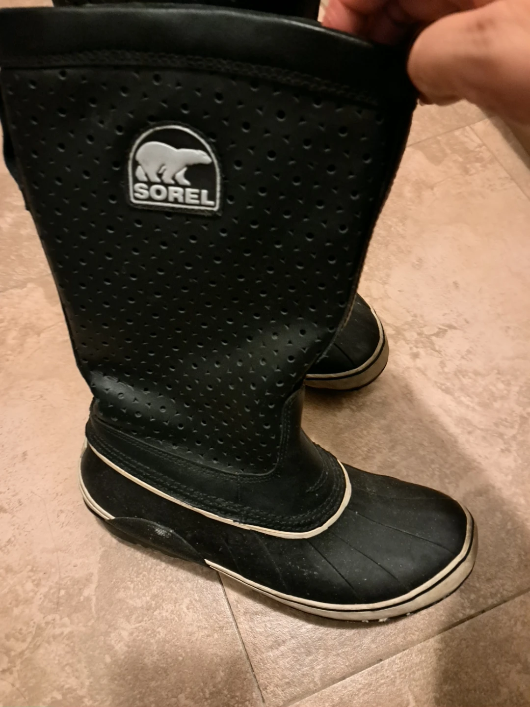 Sorel Black Waterproof Boots - Women's Size 8