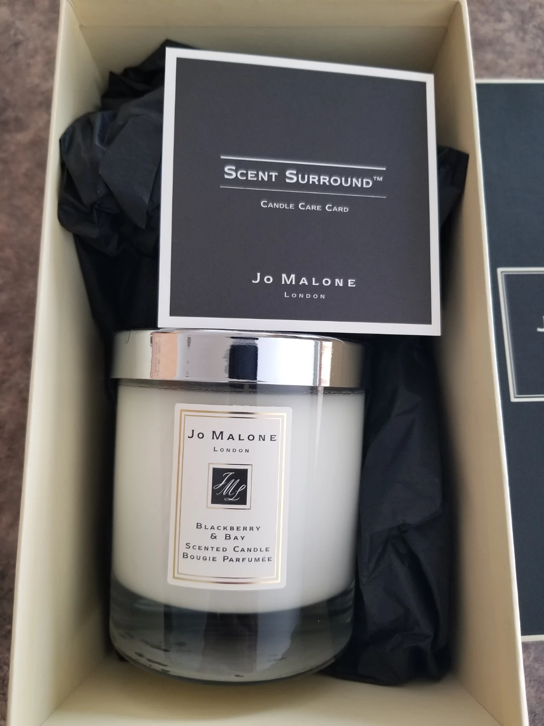 Jo Malone London, Blackberry & Bay scented candle in gift box