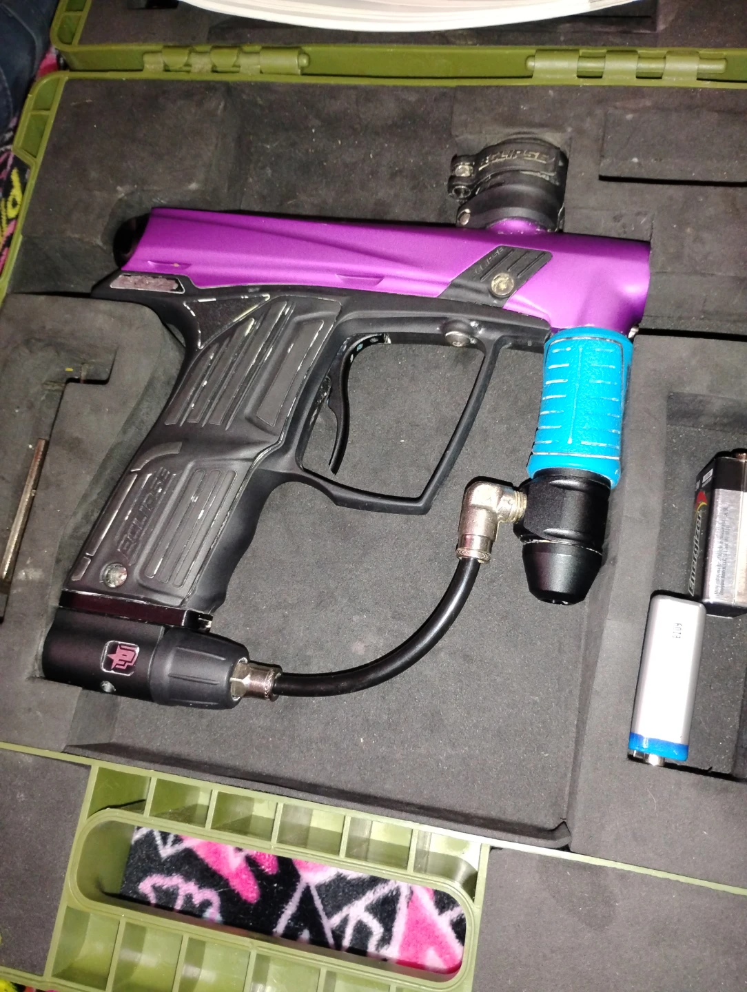 Dye Proto PMR Paintball Gun with Tank and 600 Paintballs - photo 2