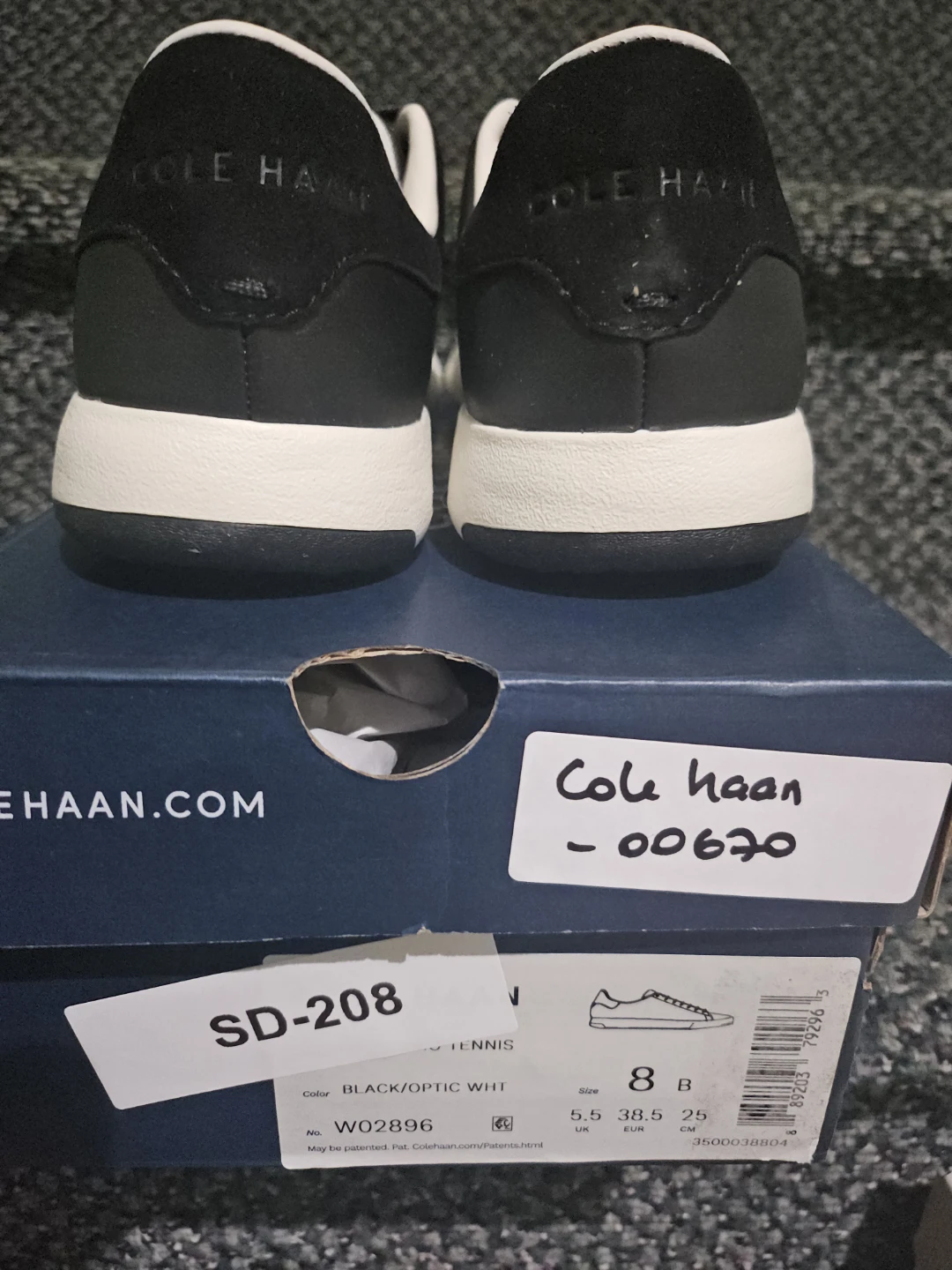 Cole Haan GrandPro Tennis Shoes - Size 8B - Black - photo 3