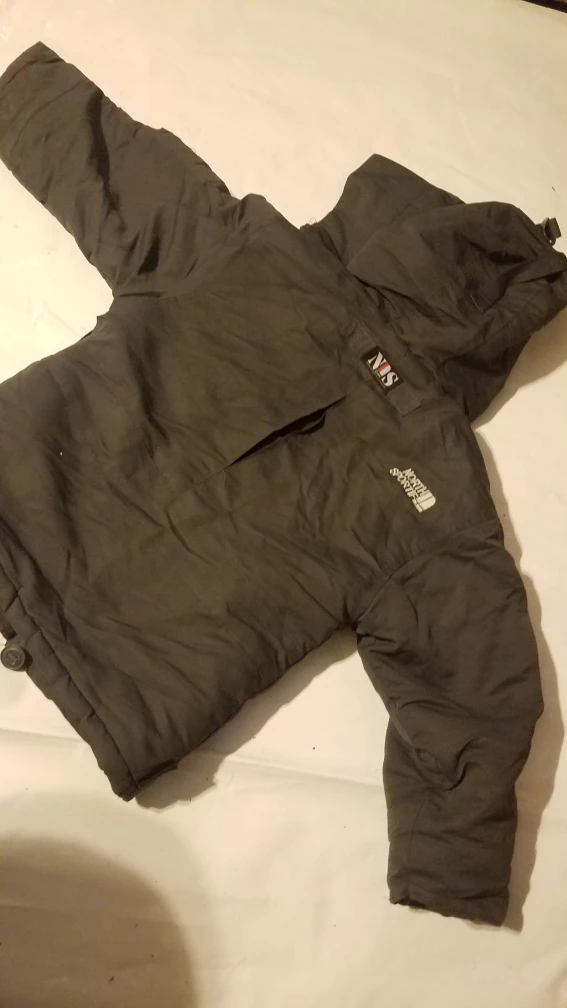 North Sportif Black Hooded Winter Jacket - photo 3