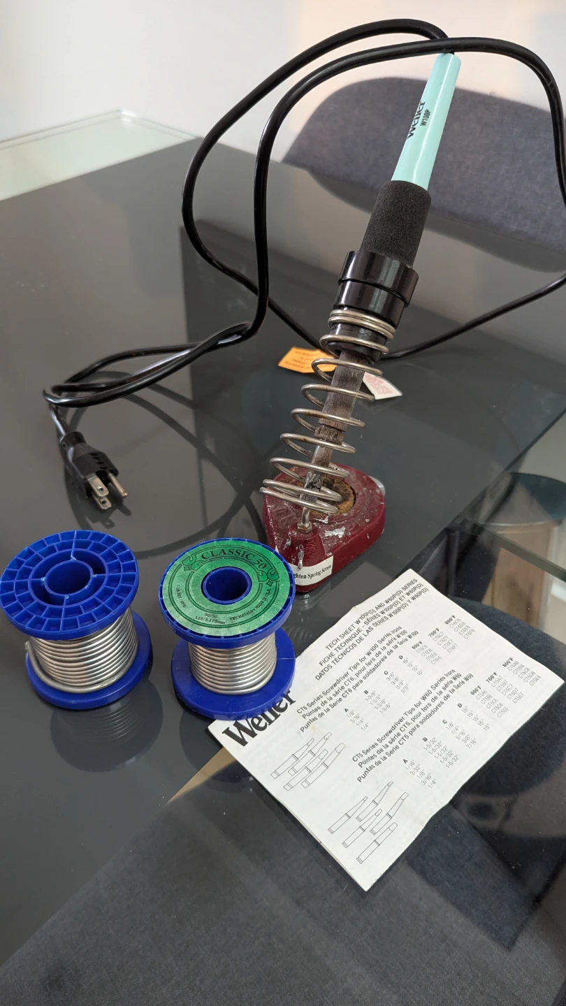 Weller W100 Soldering Iron Kit with Solder - photo 2