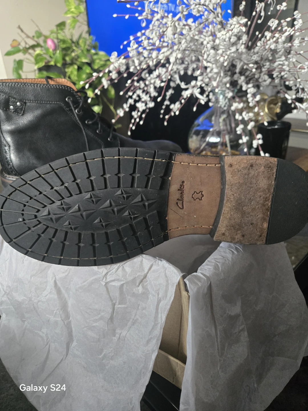 Clarks Black Leather Chukka Boots - photo 4