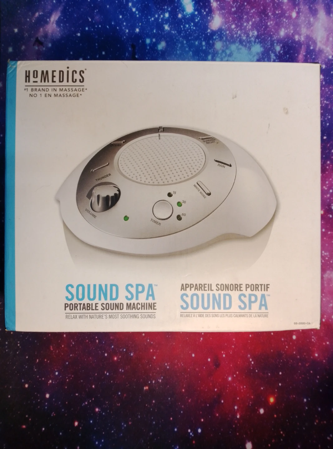 HoMedics Sound Spa Portable Sound Machine
