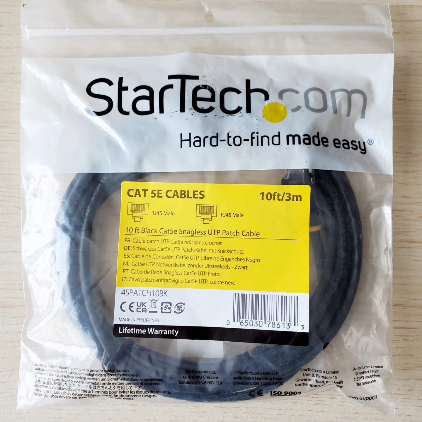 🥕 New 10ft Ethernet Cable