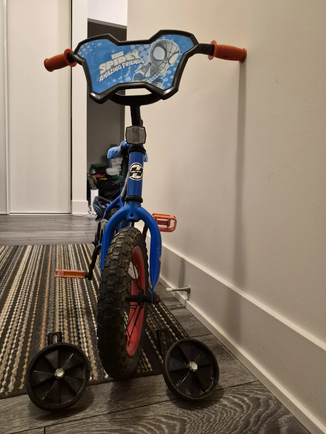 Kids Blue Spider-Man Amazing Friends Bicycle