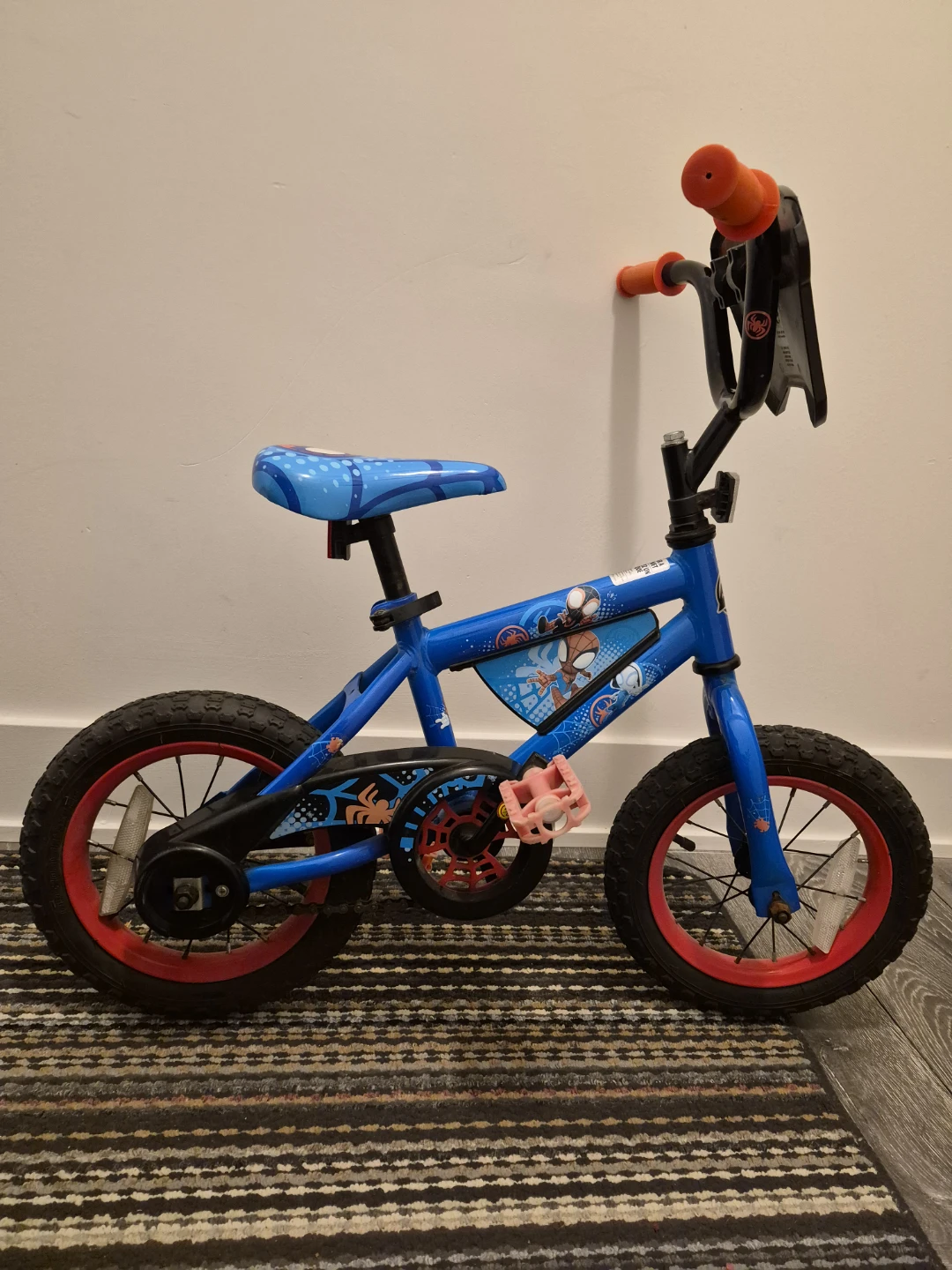 Kids Blue Spider-Man Amazing Friends Bicycle - photo 2