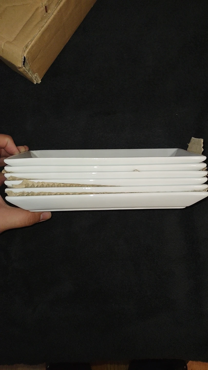 Plaza Rectangular Porcelain Tray(Set of 6) - photo 2