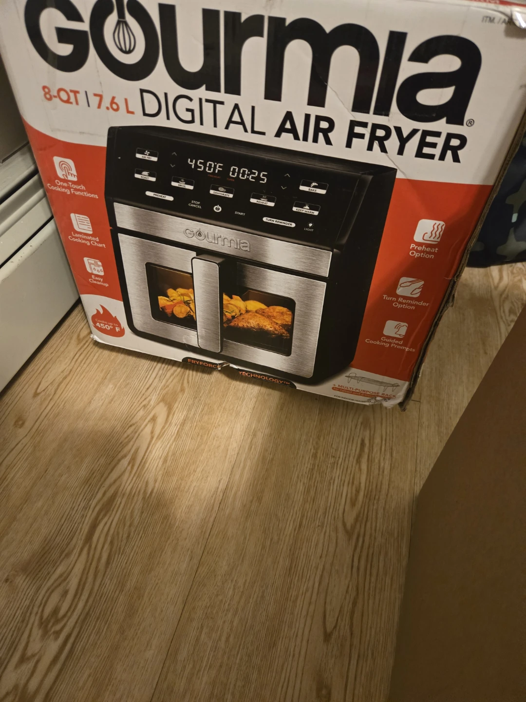 Gourmia 8-Quart Digital Air Fryer - photo 2