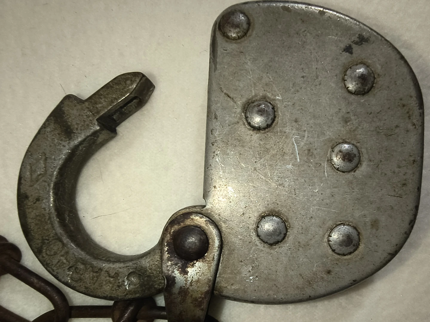 Vintage CNR Railway Lock – Mitchell Toronto - photo 3
