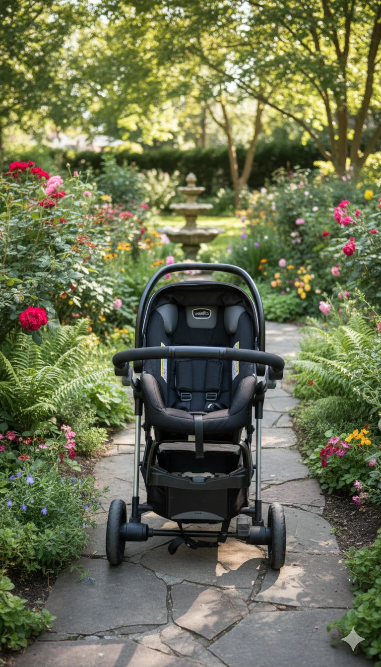 Evenflo xpand double Stroller with car seat