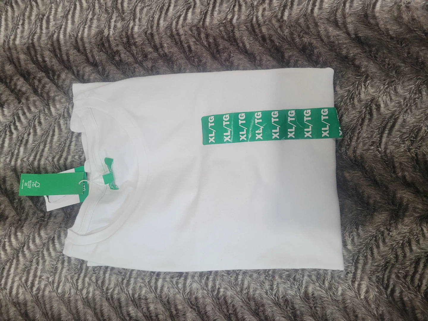 White T-Shirt XL/TG