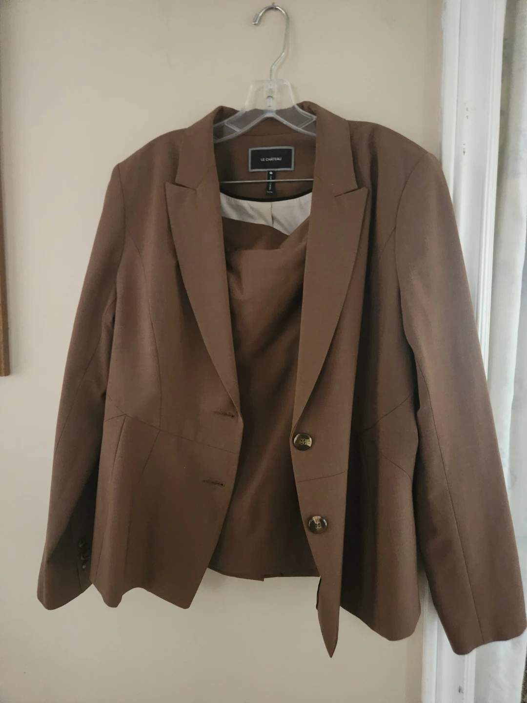 LE CHÂTEAU Brown Blazer - TG/XL