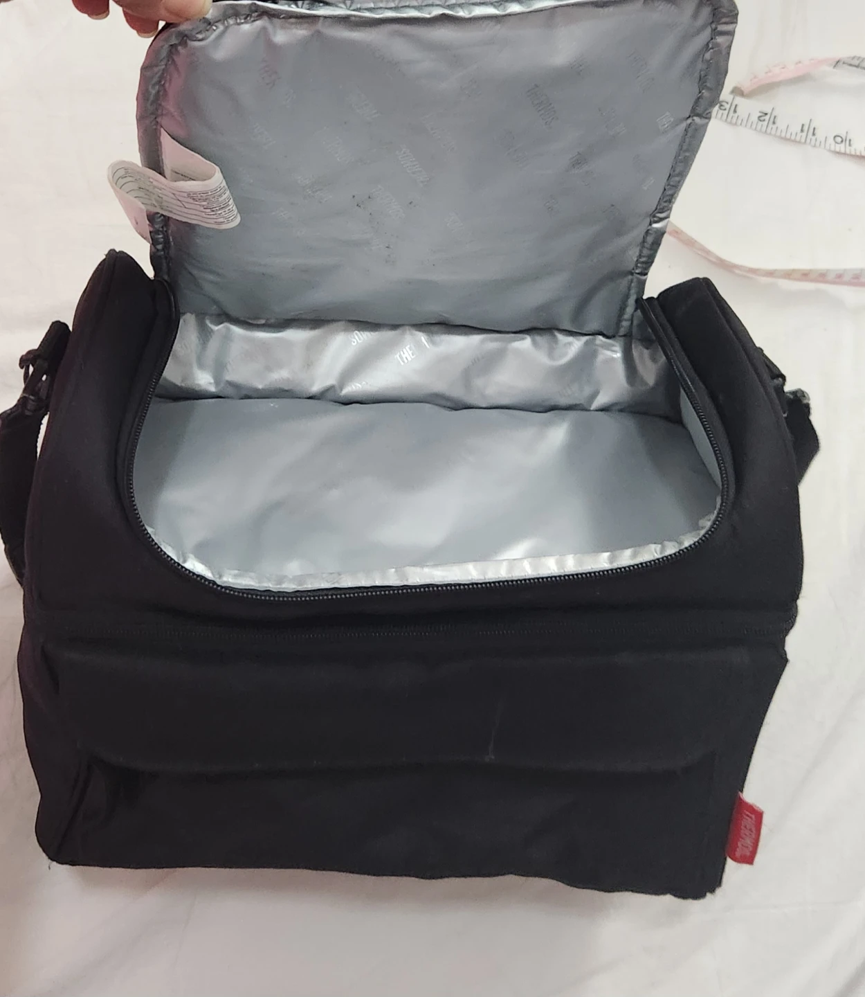 Black Thermos Insulated Lunch Bag - photo 2