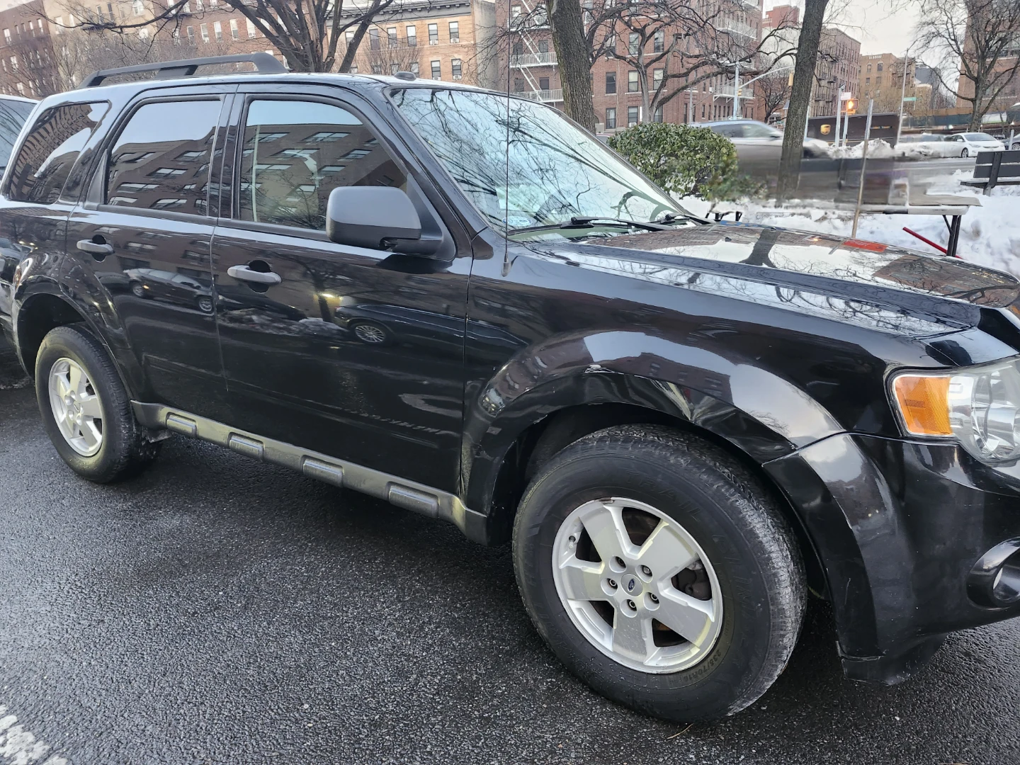Black Ford Escape SUV