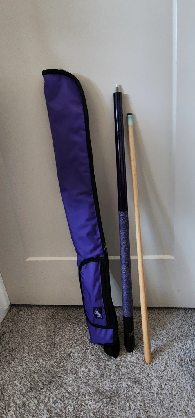Billiard Pool Cue Stick with Purple Case - photo 2